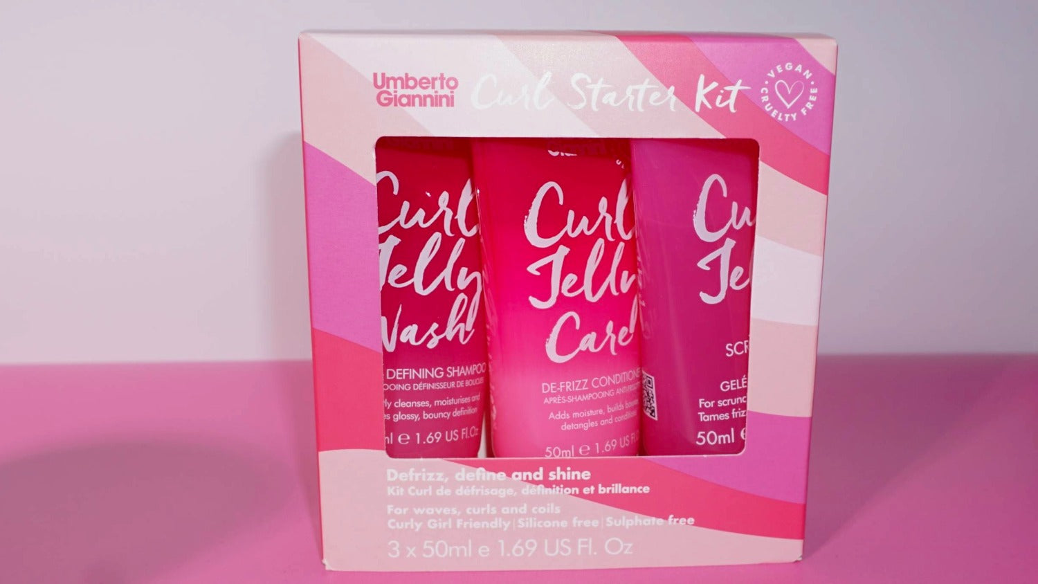 Umberto Giannini Curl Starter Kit 3 x 50ml