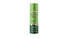 Green bottle of olive oil sheen spray on a white background
