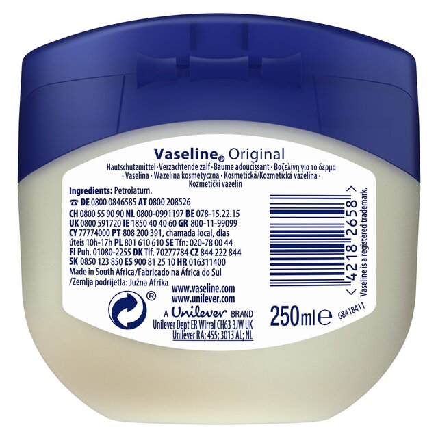 Vaseline Original Petroleum Jelly 250ml