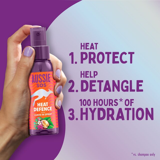 Aussie SOS Instant Heat Saviour Hair Spray 100ml