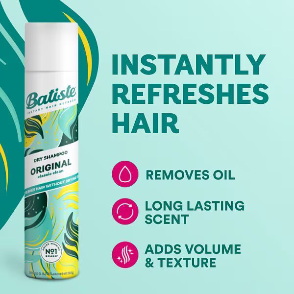 Batiste Dry Shampoo Original Fragrance 280ml