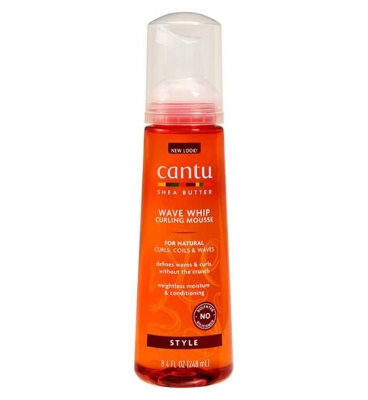 Cantu wave whip curling mousse 248ml