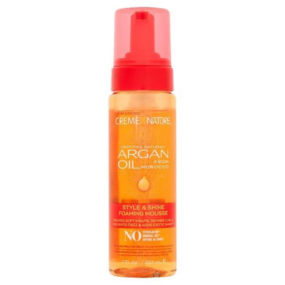 Creme of Nature argan oil foaming mousse 270ml