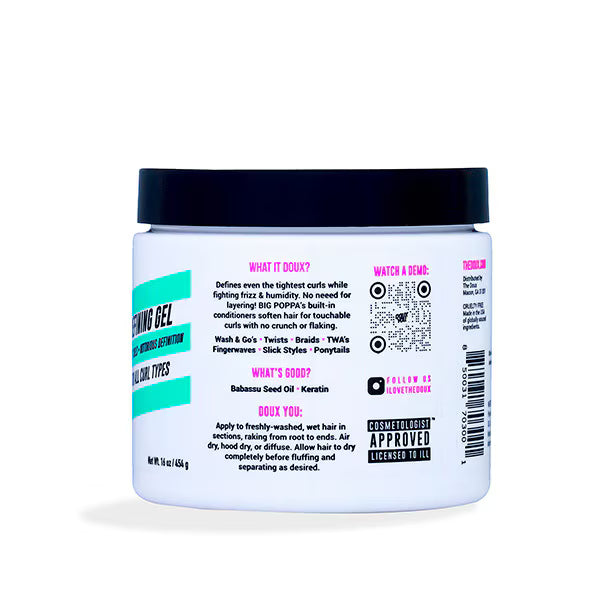 The Doux Big Poppa Defining Gel 473ml