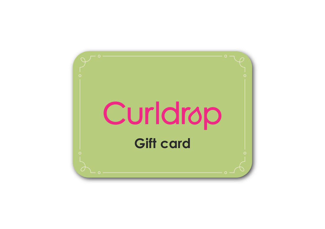 Curldrop e-gift card