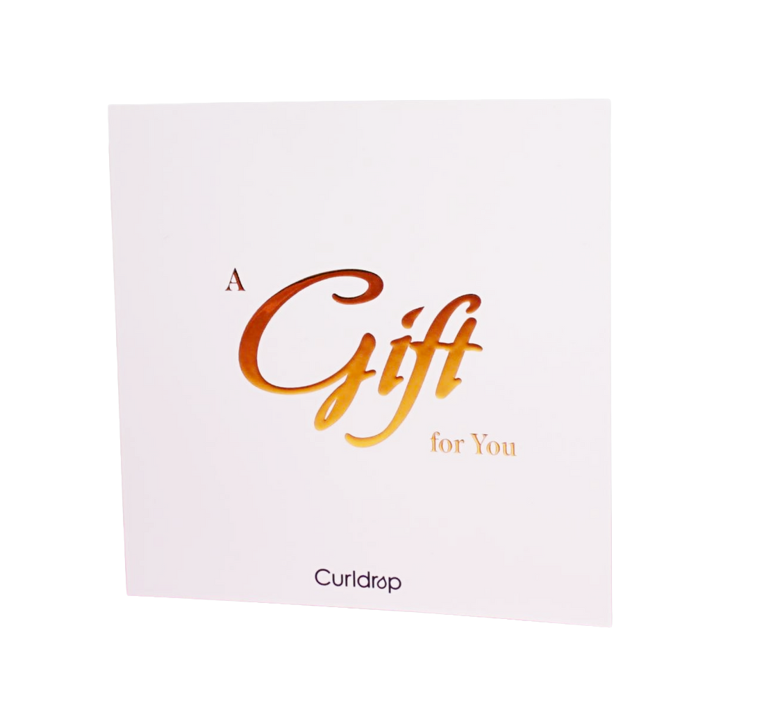 Gift card with &