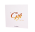 Gift card with &