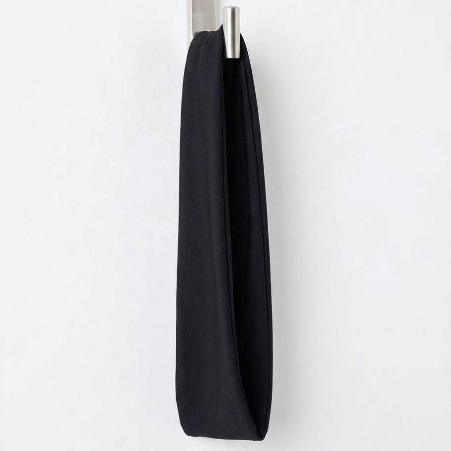Image of a headband hanging from a hook