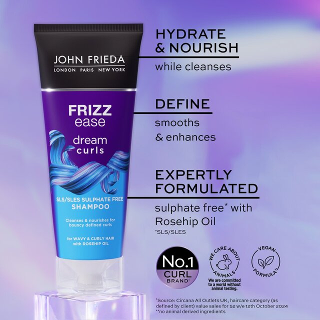 John Frieda Frizz-Ease Dream Curls Shampoo 250ml