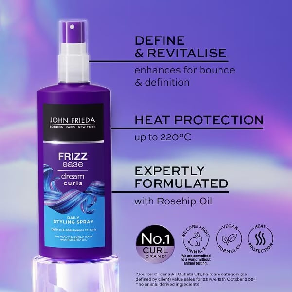 John Frieda frizz ease dream curls spray 200ml