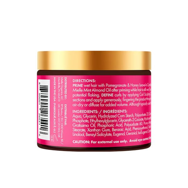 Mielle Pomegranate &amp; Honey Coil Sculpting Custard 340g