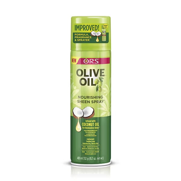 ORS olive oil sheen spray 481ml