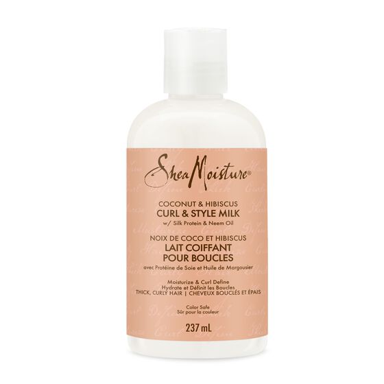 SheaMoisture Coconut &amp; Hibiscus Curl &amp; Style Milk 237ml