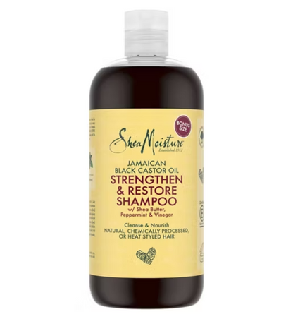 SheaMoisture Castor Oil Strengthen &amp; Restore Shampoo 473ml