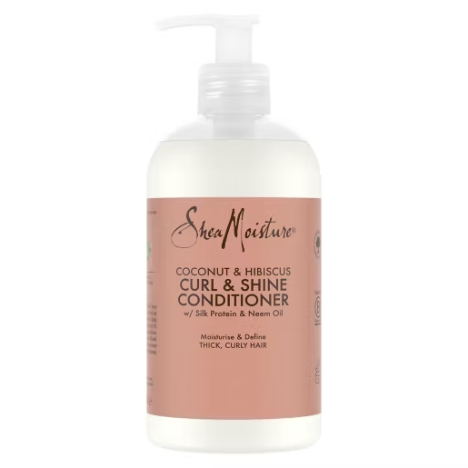 SheaMoisture Coconut &amp; Hibiscus Curl &amp; Shine Conditioner 384 ML