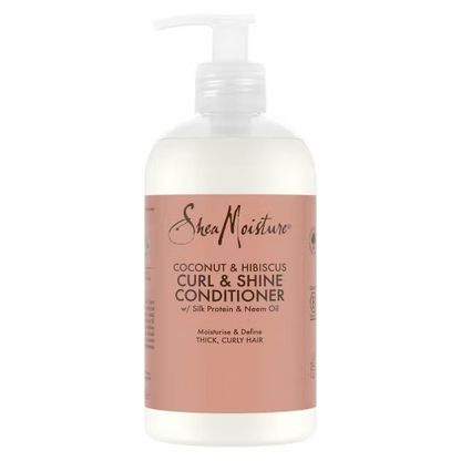 SheaMoisture Coconut &amp; Hibiscus Curl &amp; Shine Conditioner 384 ML