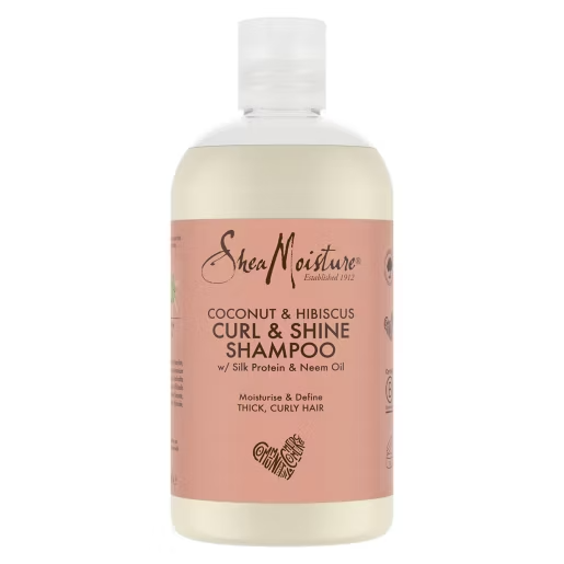 SheaMoisture Coconut &amp; Hibiscus Curl &amp; Shine Shampoo 384ml