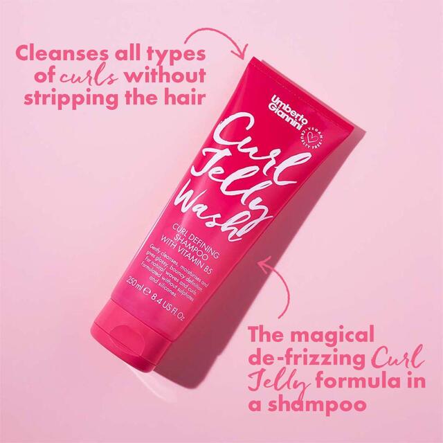 Umberto Giannini Curl Jelly Wash Shampoo 250ml