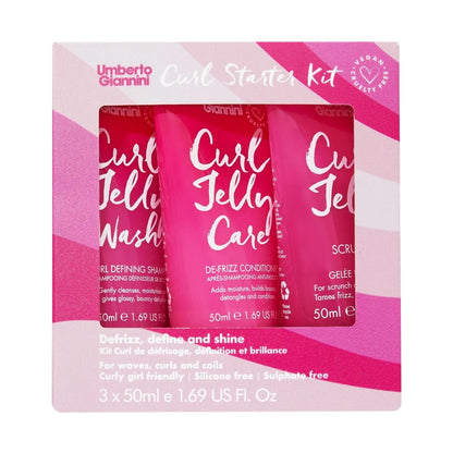 Umberto Giannini Curl Starter Kit 3 x 50ml