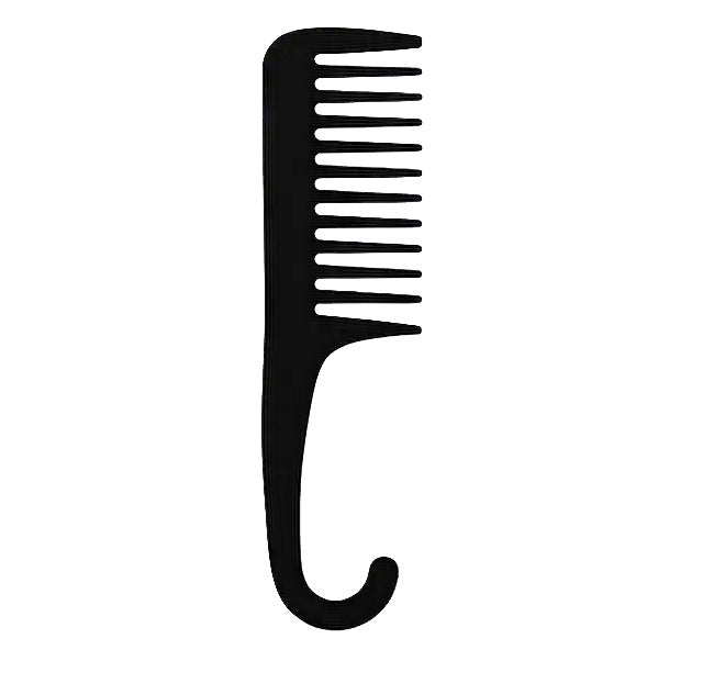 Wide Tooth Comb- Black