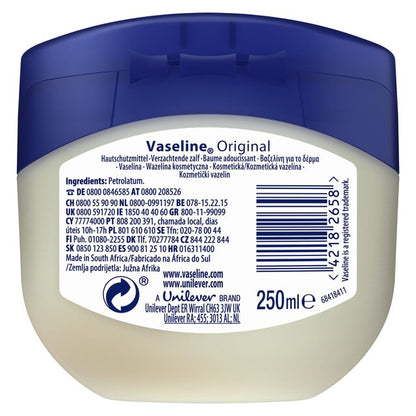 Vaseline Original Petroleum Jelly 250ml