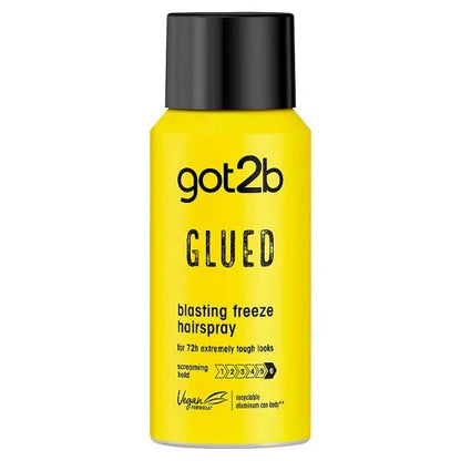 got2b Glued Hairspray Blasting Freeze Hold Travel 100ml